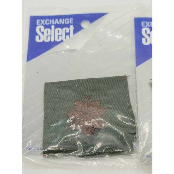VTG U.S. Air Force Officer Sew On Patches Major Rank (Brown) NIP Exchange Select - Picture 1 of 3